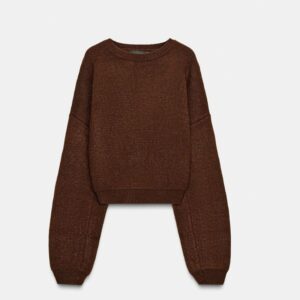 เสื้อสเวตเตอร์ไหมพรม Oversized